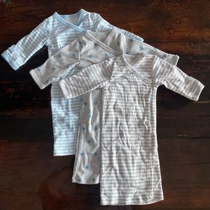 NWOT. 3 Cloud Island preemie nightgowns